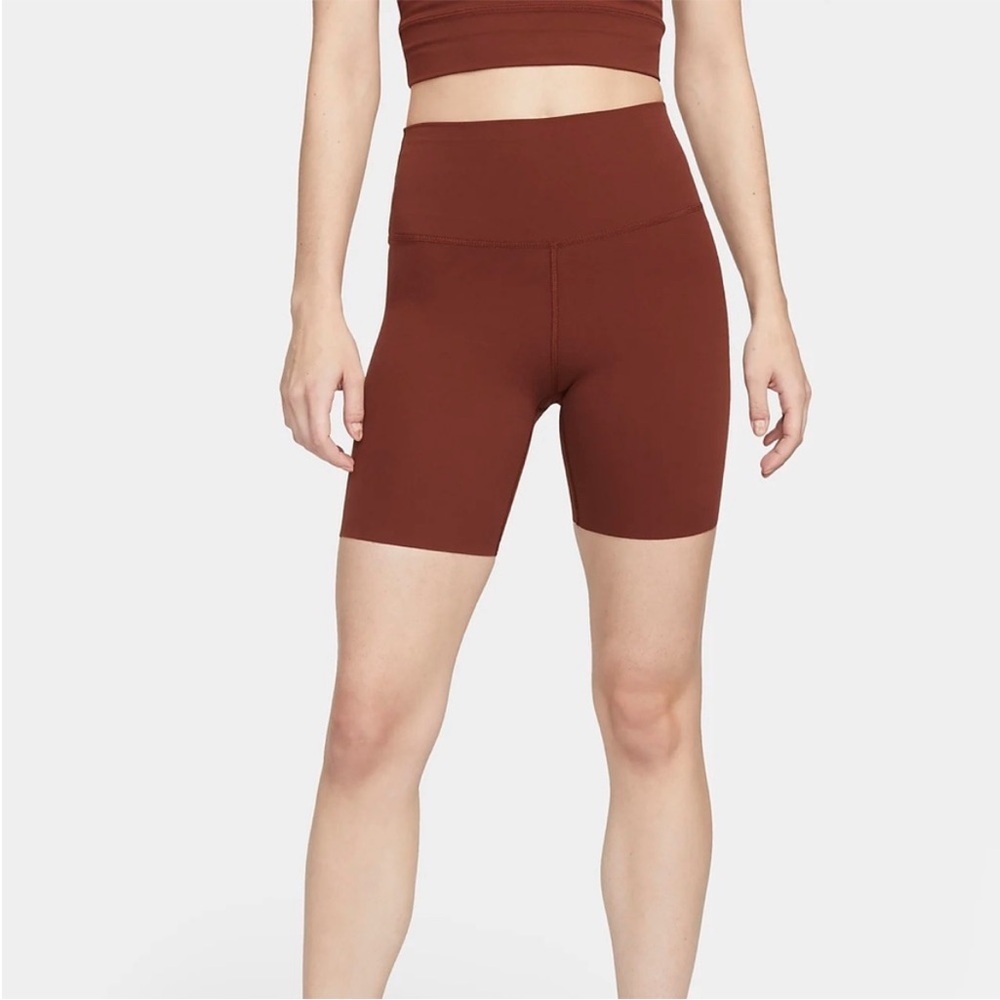 Nike Yoga Luxe High Rise Yoga Shorts